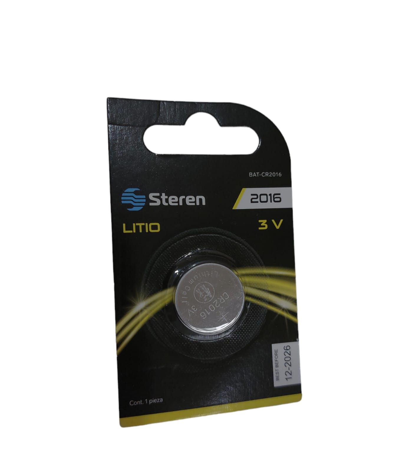 BATERIA DE LITIO DE 3 VOLTS 80MAH TIPO BOTON